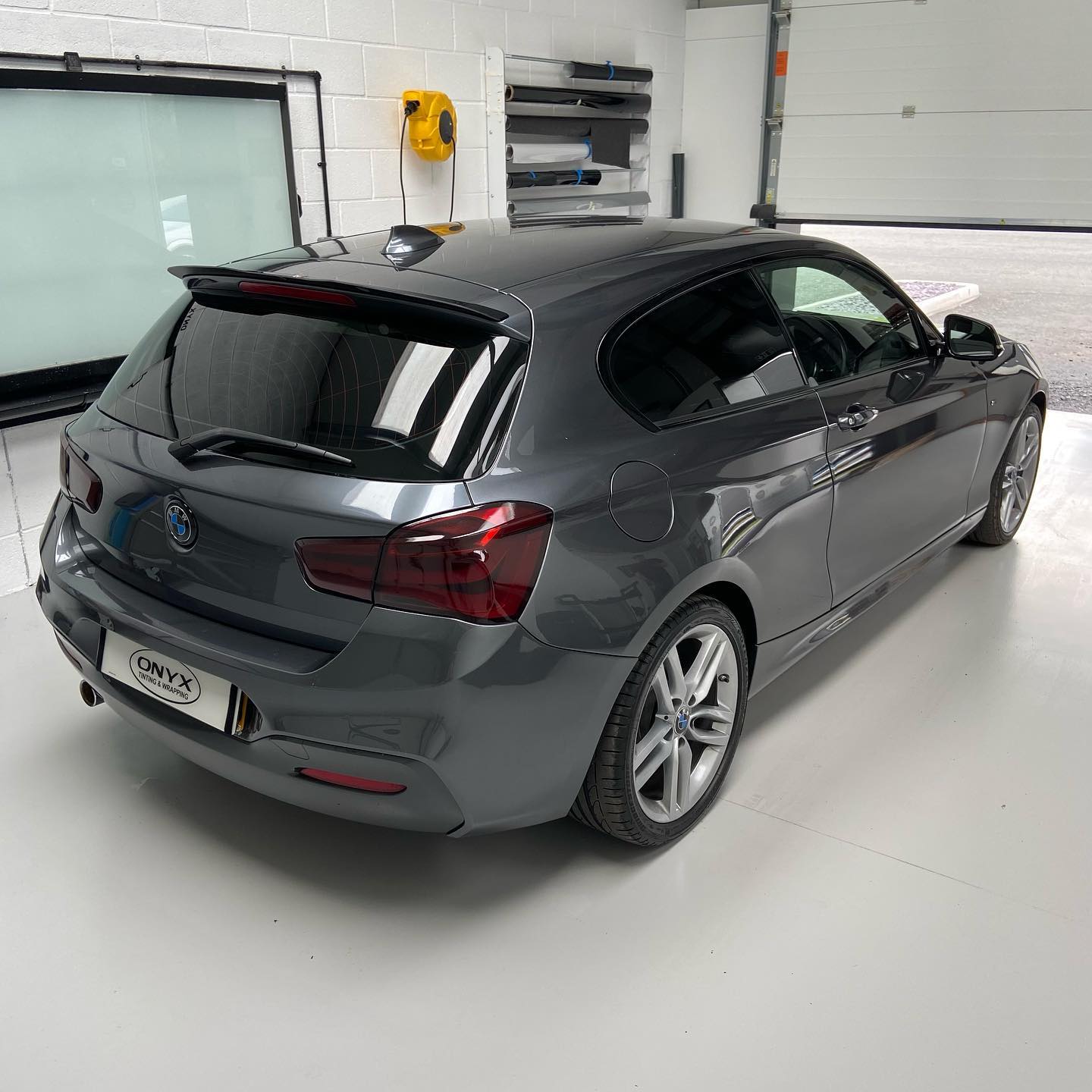BMW 1 Series F20 15% Tint and Medium Smoke Lights