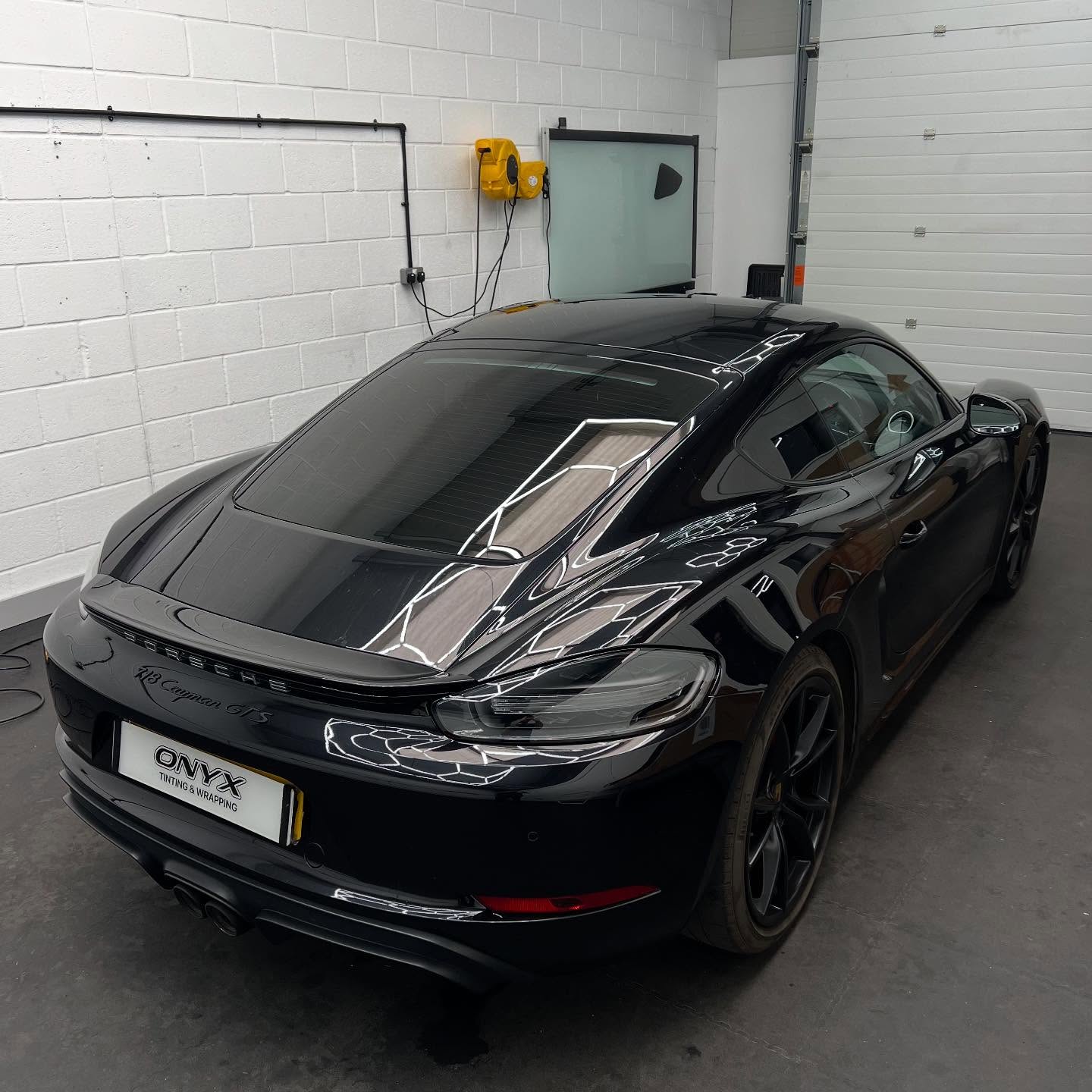 Porsche 718 Cayman GTS 5% Window Tinting