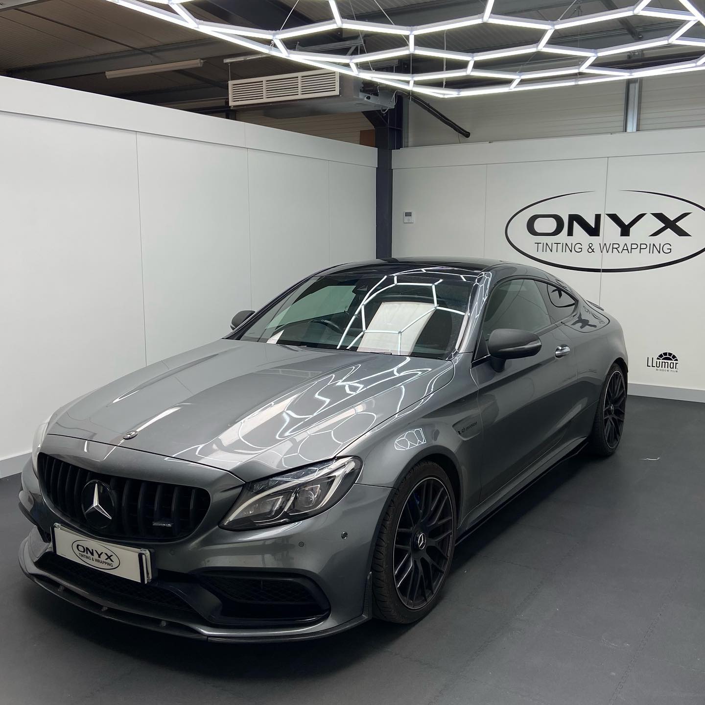 Mercedes-AMG C63 Coupe C205 Skirts and Spoiler