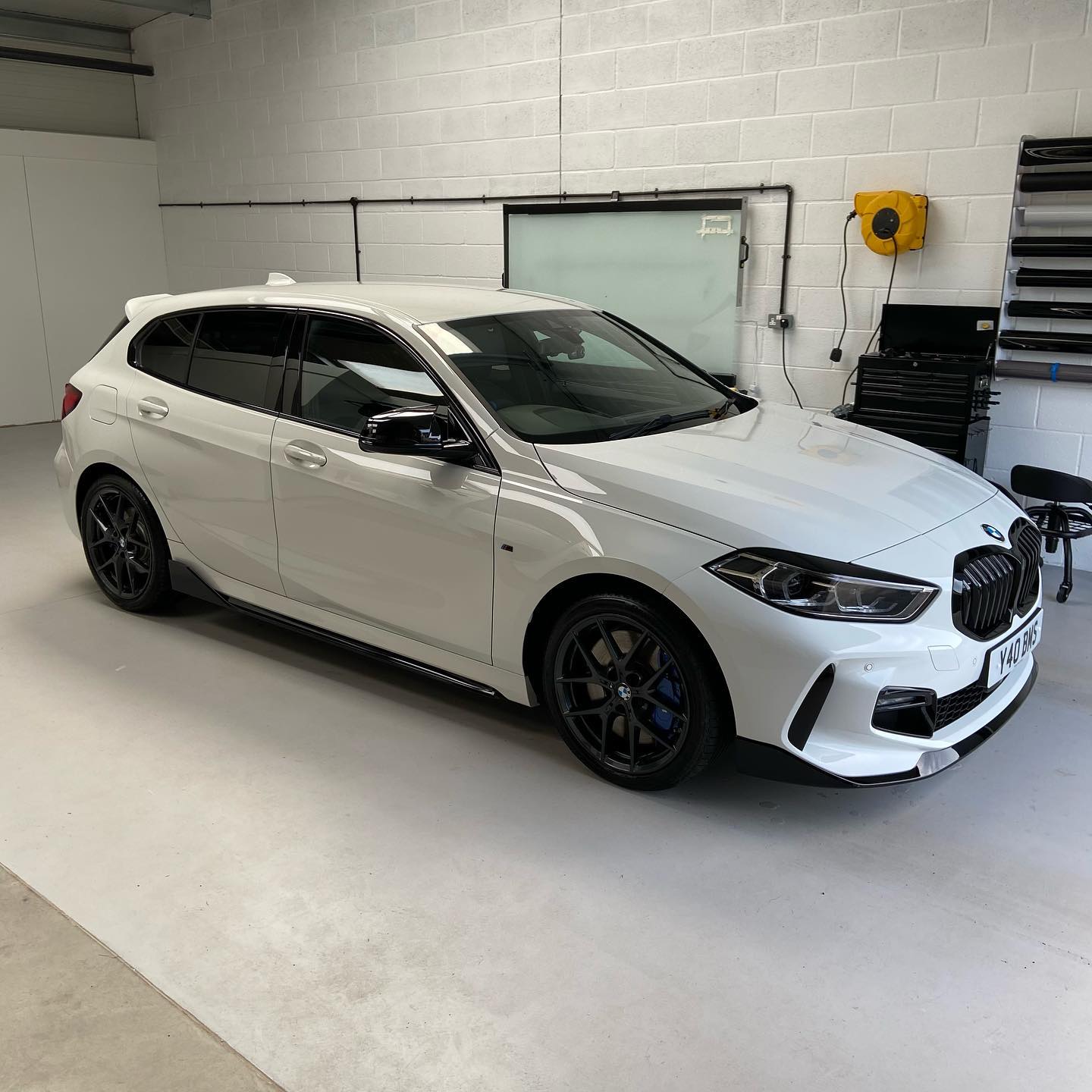 BMW 1 Series F40 M Sport Front Splitter & Side Skirts