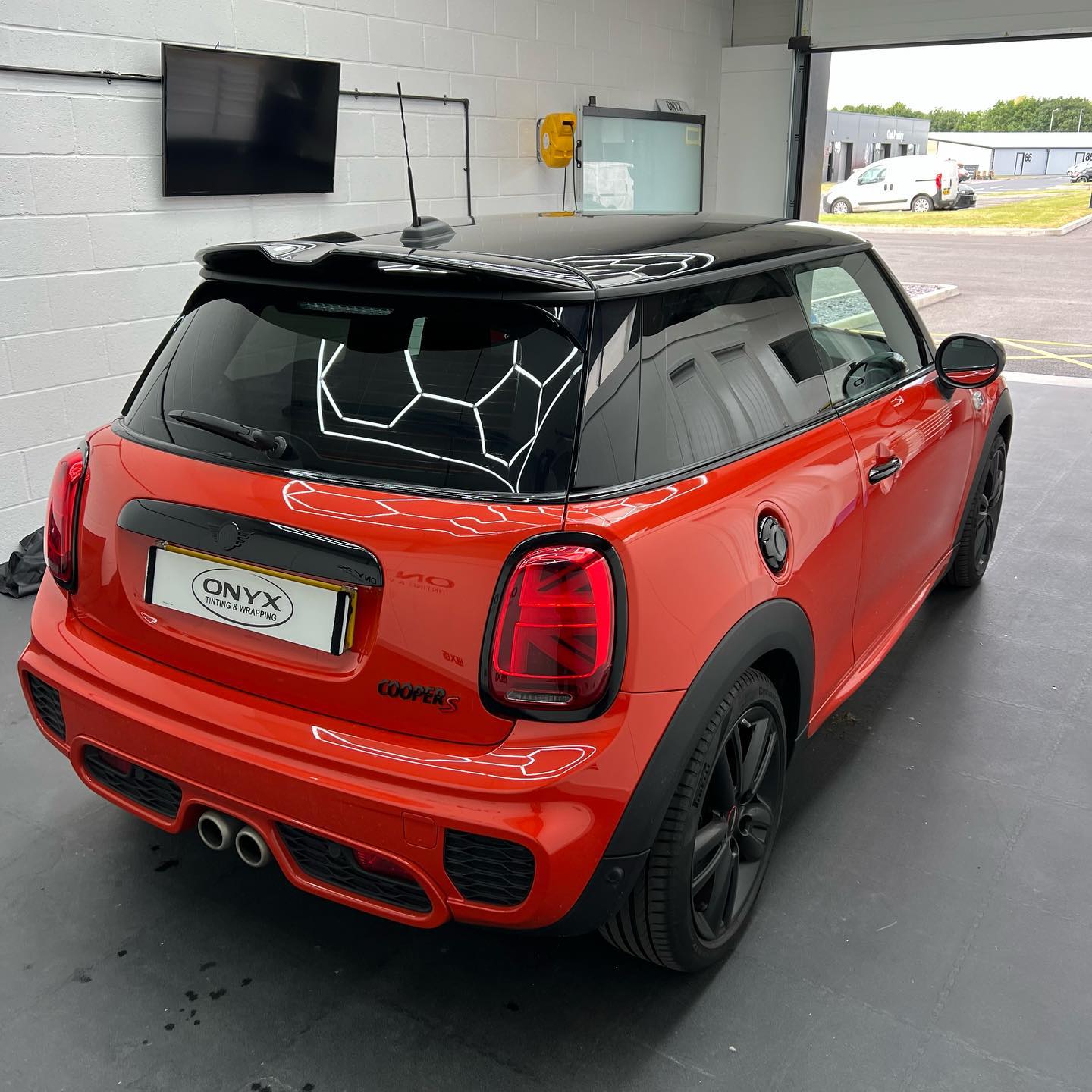 Orange MINI Cooper S F56 15% Window Tinting