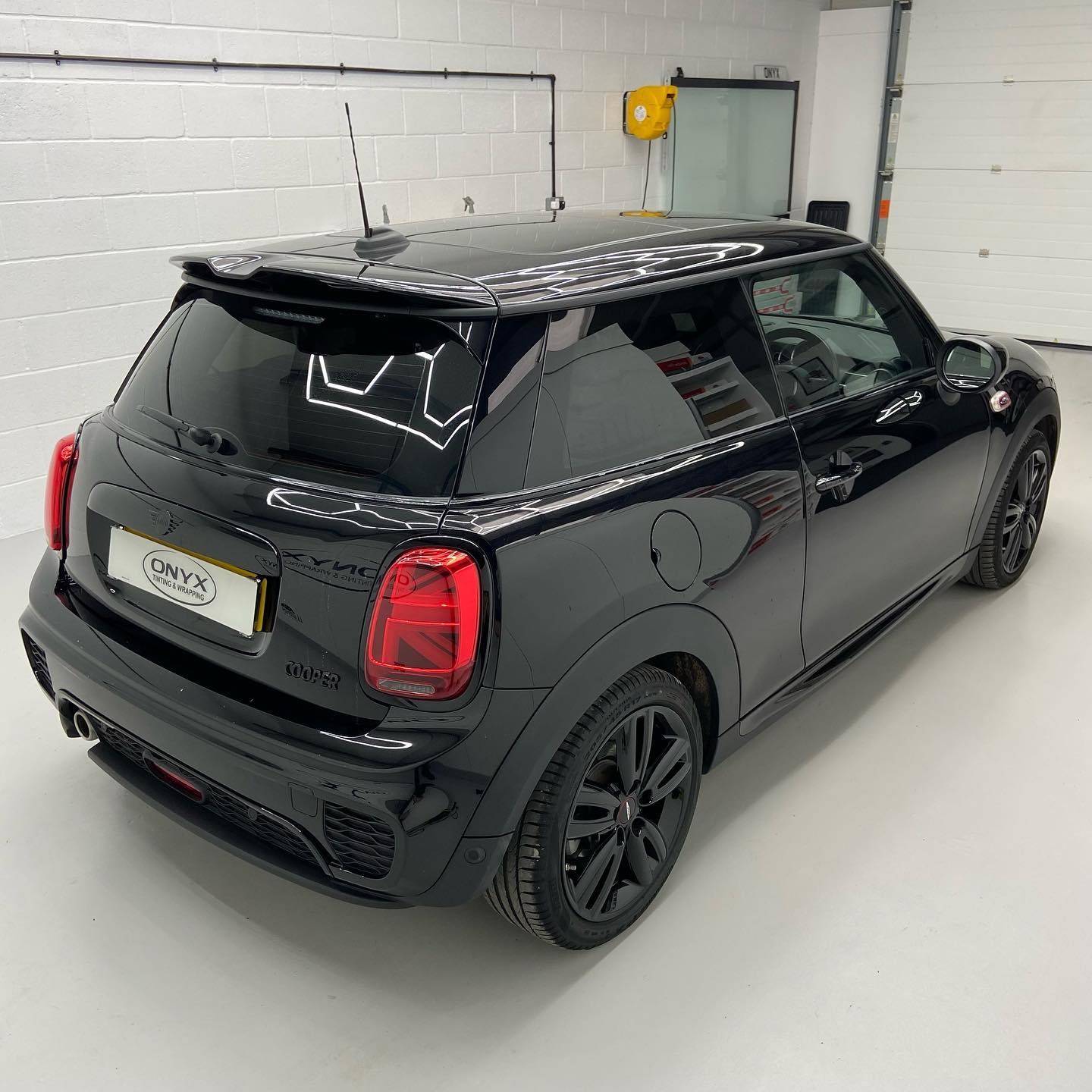 MINI Cooper F56 15% Rear Tint and Beltline Dechrome