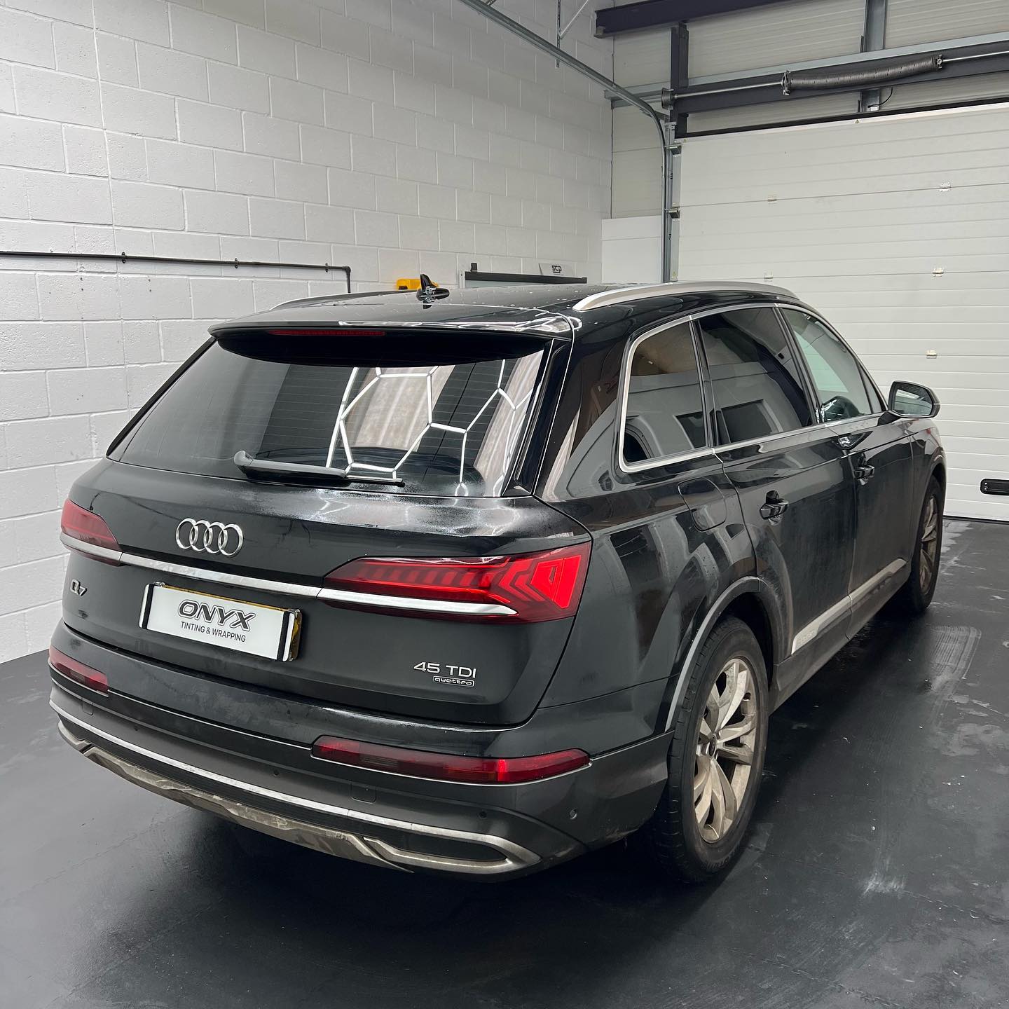 Audi Q7 15% Rear Window Tinting