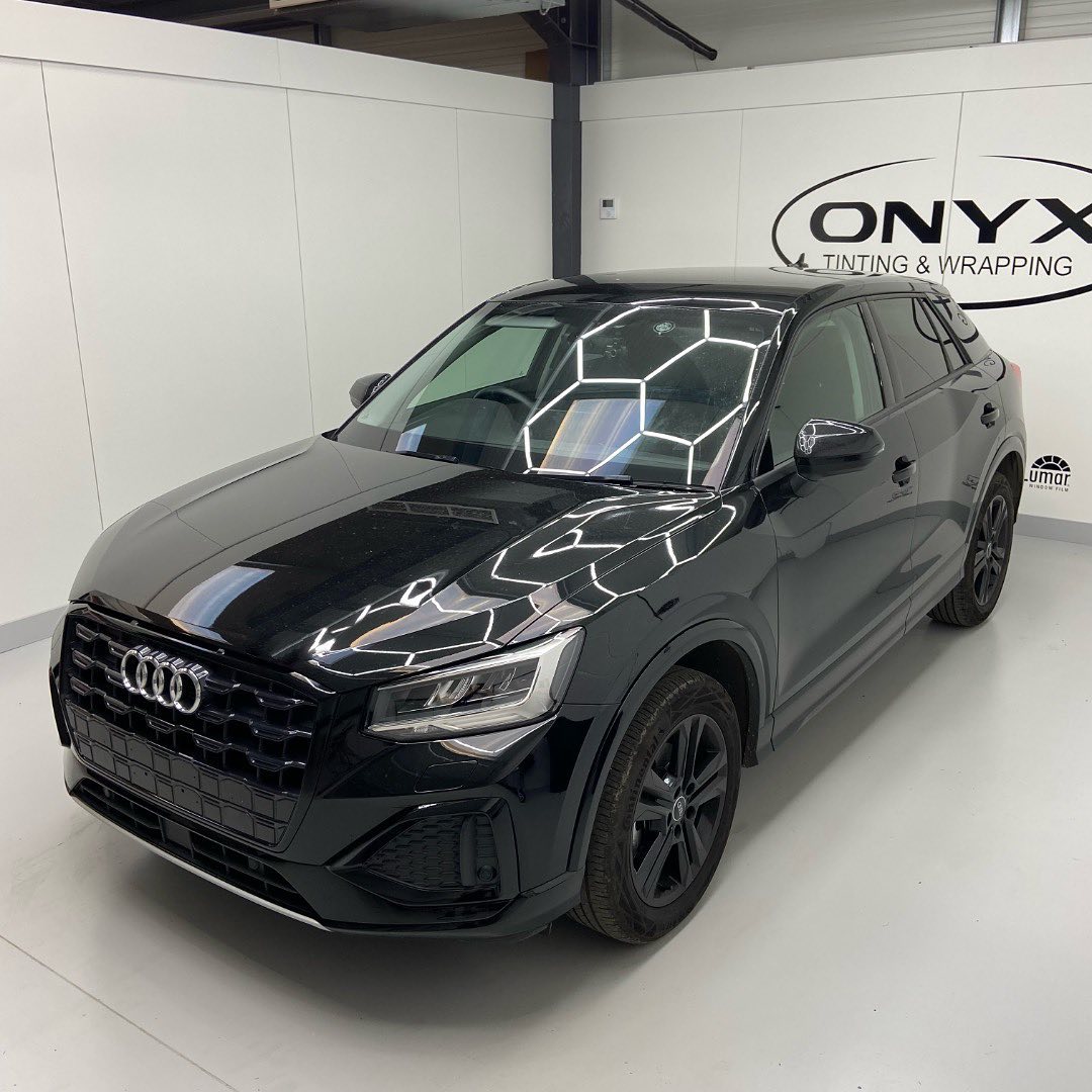 Audi Q2 Gloss Black Grille and Canard Wrap
